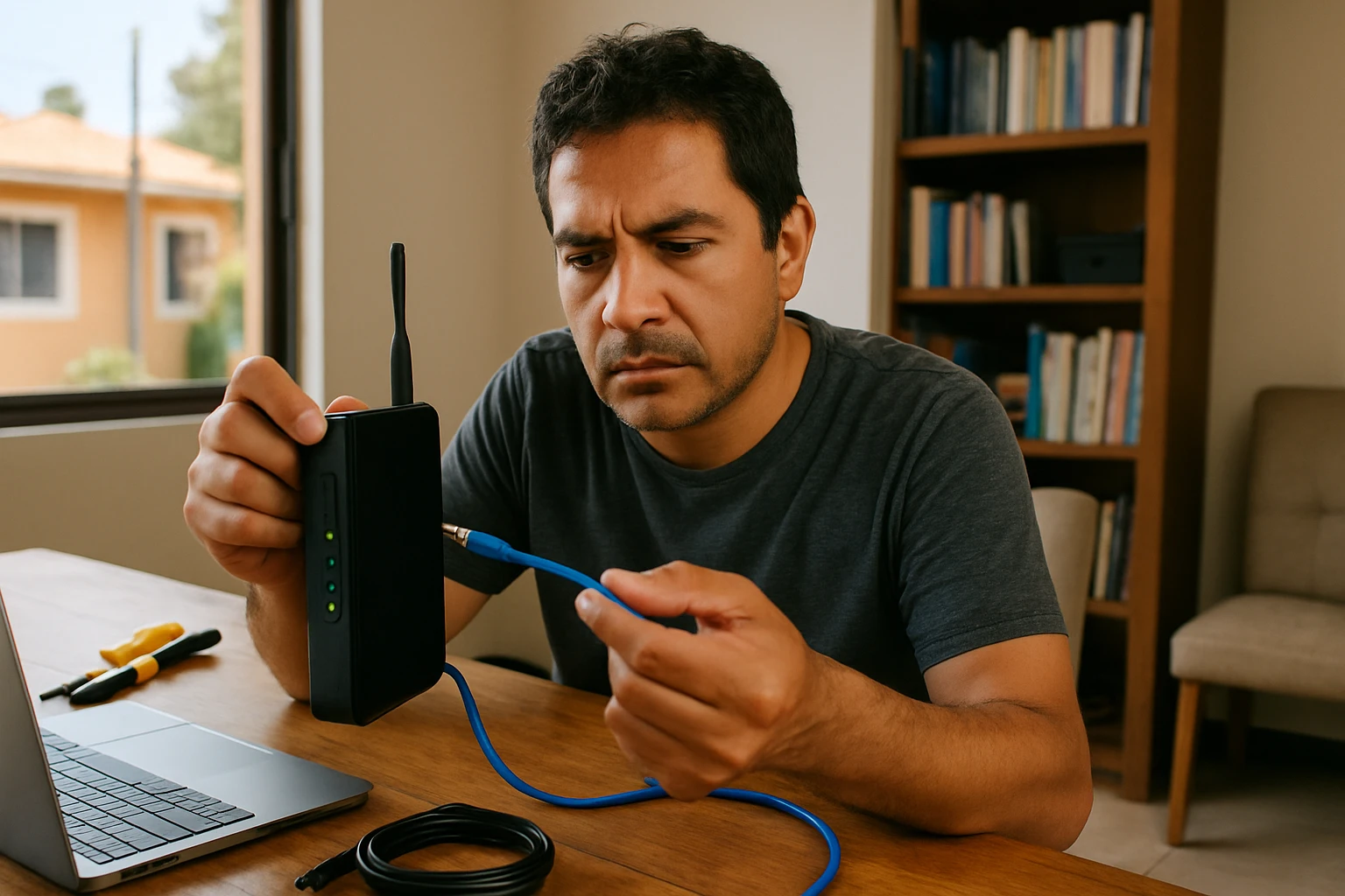 Realistic photo illustrating Herramientas de conectividad