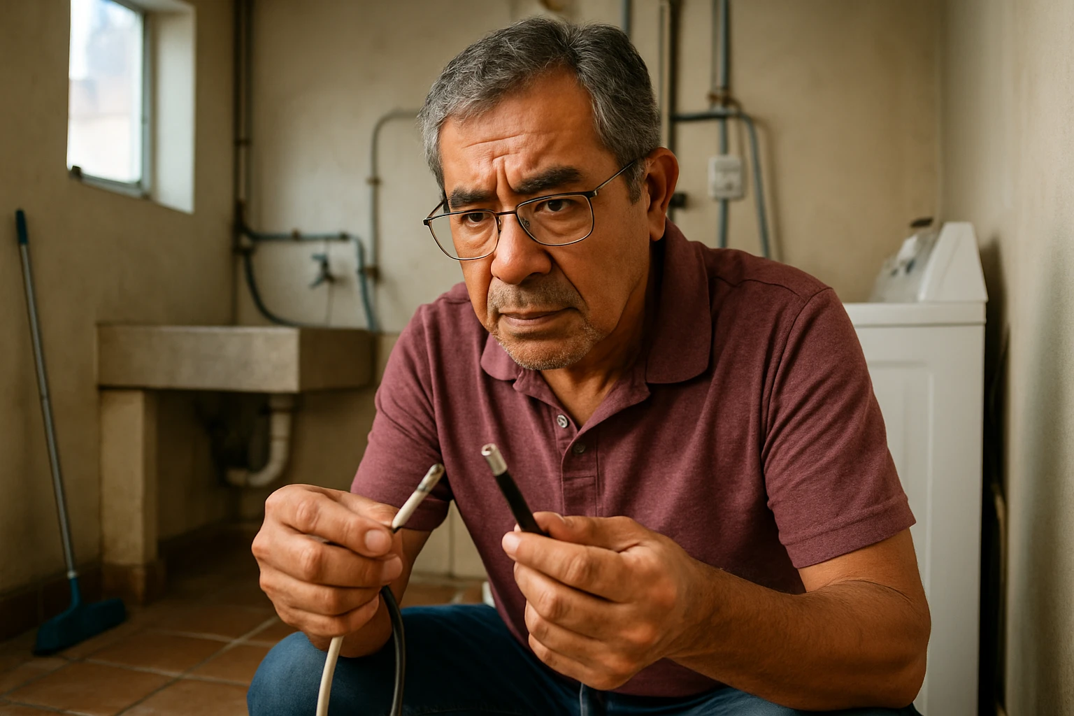 Realistic photo illustrating Fibra vs coaxial en México